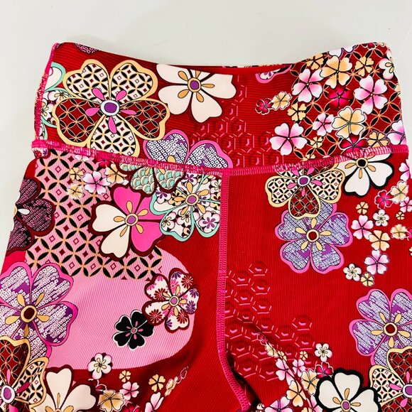 NEW JOHNNY WAS ACTIVE BOHO VIBE FLORAL LEGGINGS - Picture 4 of 6